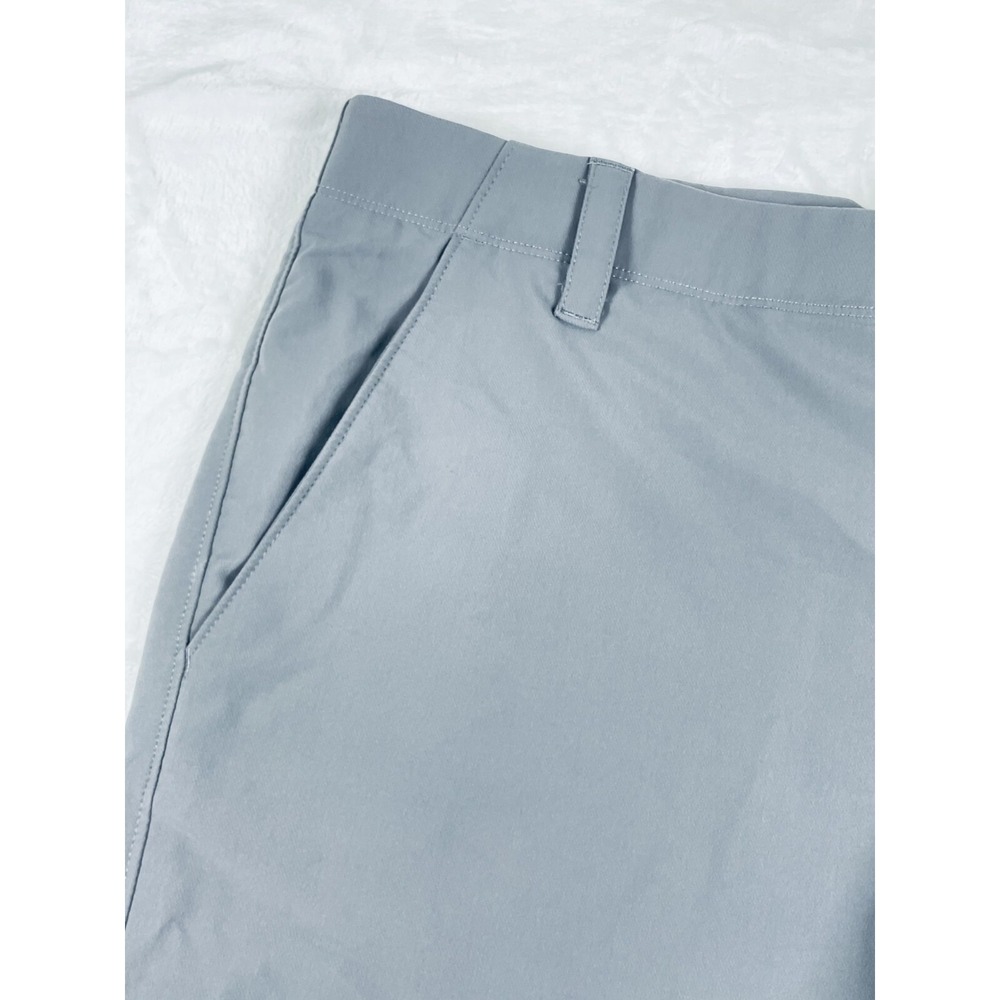 Under Armour Shorts Mens Tagged 36 Waist Gray Loose Heatgear Pockets Buttons - Picture 3 of 16